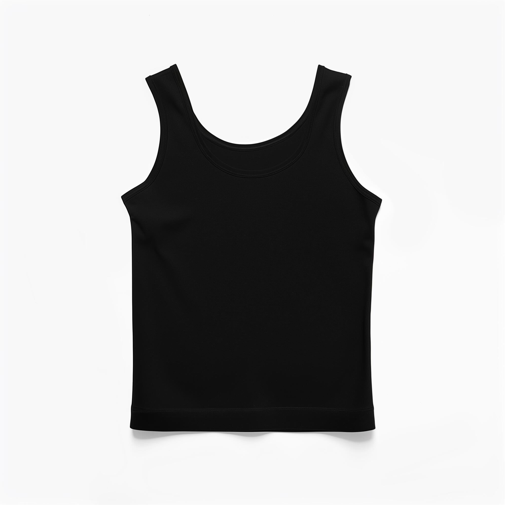 Premium Black Soft-Fit Tank Top