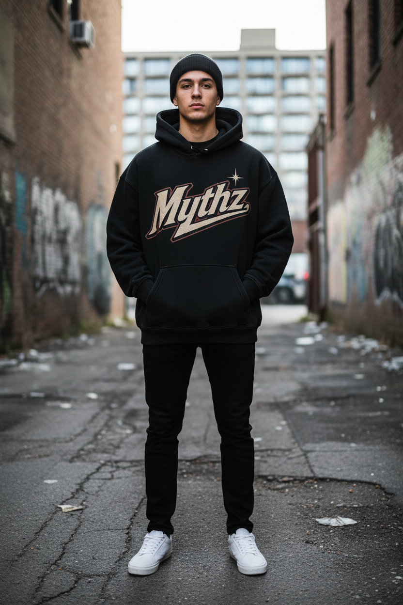 Mythz Hoodie Model